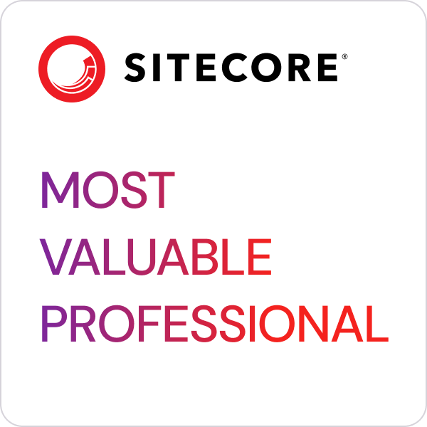 Sitecore MVP
x 4